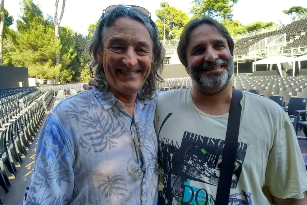Encuentro con Roger Hodgson en 2017 durante mi historia personal para corregir la tartamudez
